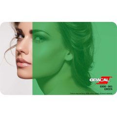 Oracal 8300 Seri Transparan Folyo (1.26x50 m) 061 - Yeşil