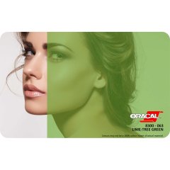 Oracal 8300 Seri Transparan Folyo (1.26x50 m) 063 - Ağaç Yeşili