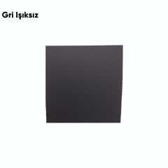 1.2 mm Polistren (PS) Difüzör 120x240 cm - 3 Adet - Gri