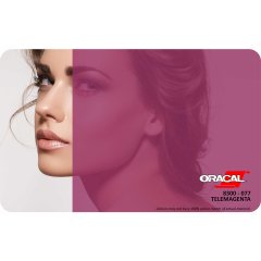 Oracal 8300 Seri Transparan Folyo (1.26x50 m) 077 - Telemagenta