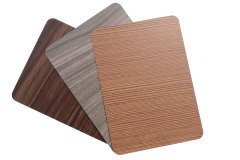 Asbond 4 mm Ahşap Desenli Alüminyum Kompozit Panel 125x320 cm - ALFA 015 - İnce Altın Meşe