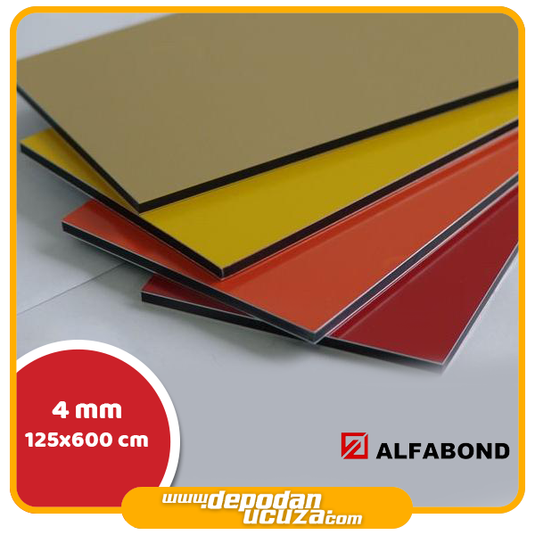 NB3030 - 4 mm Alüminyum Kompozit Panel (125x600 cm)