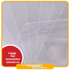 Lumex 1 mm Antireflekte Mat Apet Levha (125x205 cm)