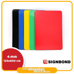 Signbond 4 mm Alüminyum Kompozit Panel (125x600 cm)