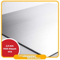 2,5 mm (1050 Alaşım - H14)
