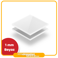 Beyaz Antişok Levha 1 mm