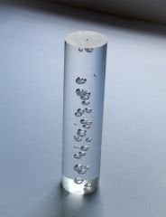 Şeffaf Köpüklü Yuvarlak Pleksi Çubuk (Boy: 1 m)