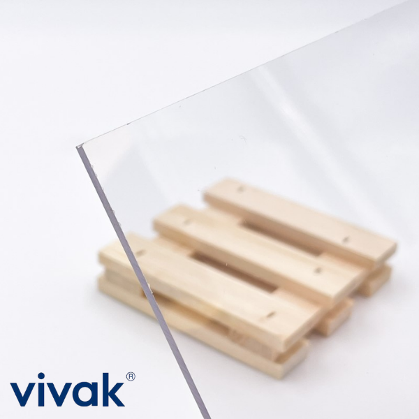 Vivak Petg Levha 0.75 mm - 125x205 cm - Şeffaf