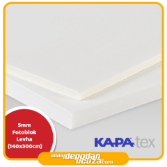 5 mm Kapatex Fotoblok Levha (140x300 cm)