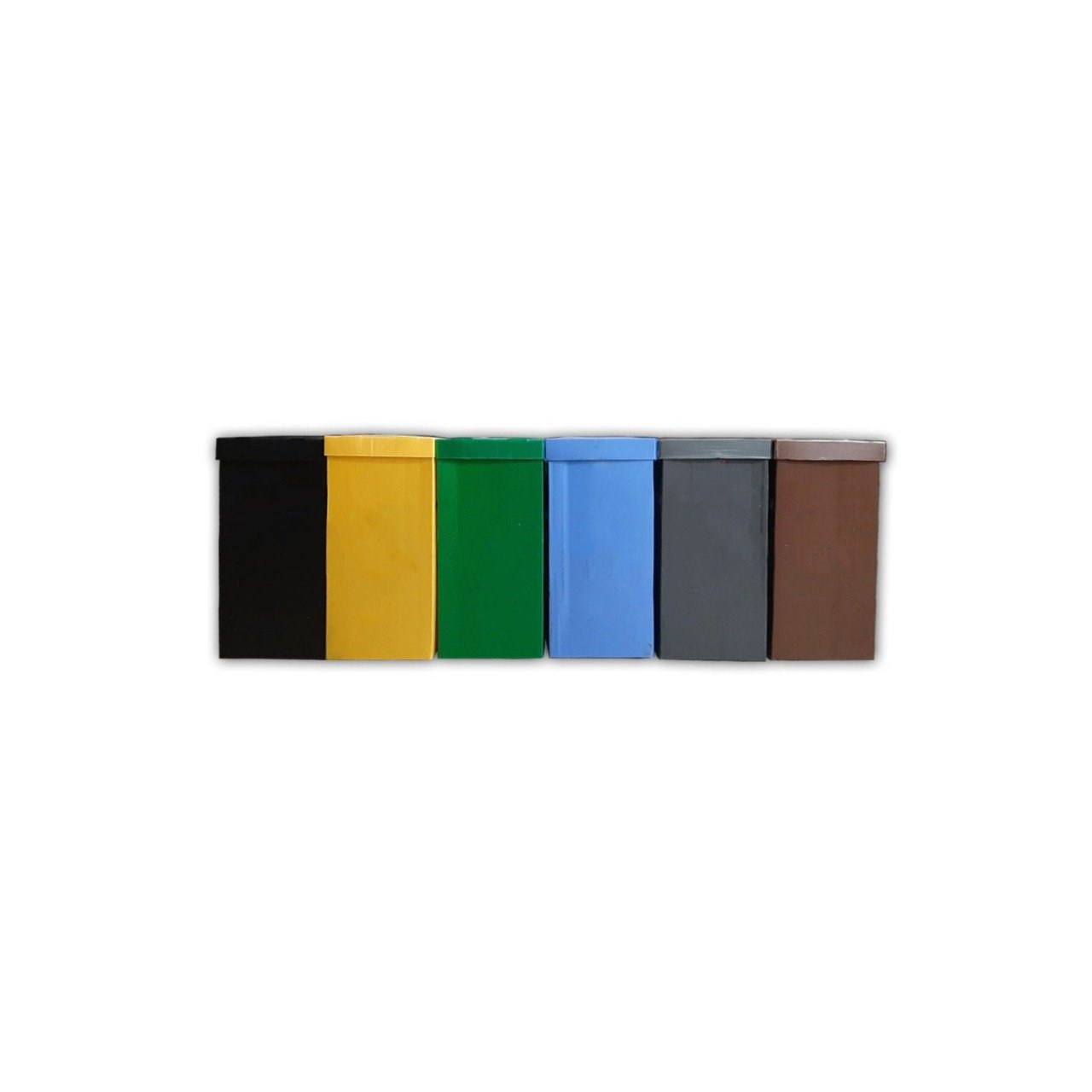Renkli Geri Dönüşüm Kutusu (Baskısız) - 2.5 mm 500 GSM PP