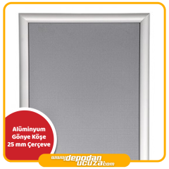 Alüminyum Gönye Köşe Çerçeve (25 mm)