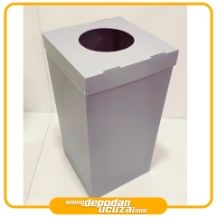 2,5MM 500 GSM PP - GERİ DÖNÜŞÜM KUTUSU (BASKISIZ)