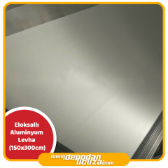 Eloksallı Alüminyum Levha (150x300 cm) 2 mm