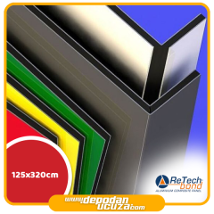 Retechbond 4 mm Alüminyum Kompozit Panel (125x320 cm)