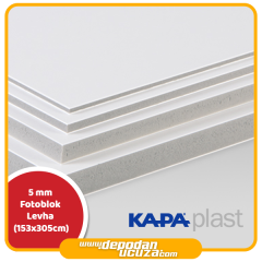 5 mm Kapa Plast Fotoblok Levha (153x305 cm)