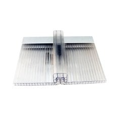 20 mm Kilitli Sistem (Danpalon) Polikarbon Reflekte Gri