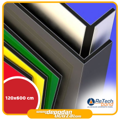 Retechbond 4 mm Alüminyum Kompozit Panel (125x600 cm)