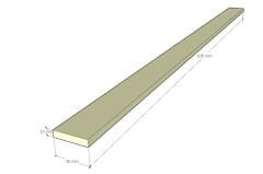 Masterlux - PE Destek Bandı (10 mm)