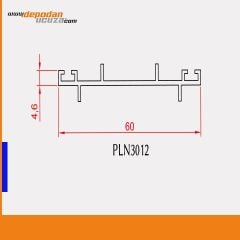 PLN 3012 Alt Kapak Profili
