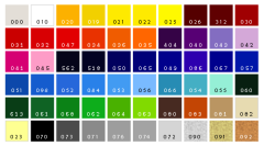 Oracal 641 Seri Plotter Kesim Folyosu 1.26x50 m - #047 - Oranj Kırmızı - Parlak
