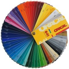 Oracal 641 Seri Plotter Kesim Folyosu 1.26x50 m - #047 - Oranj Kırmızı - Parlak