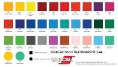Oracal 8300 Seri Transparan Folyo (1.26x50 m) 021 - Sarı