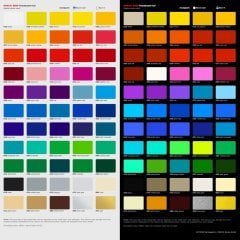 Oracal 8500 Seri Translucent Folyo 1.26x50 m - 091 - Altın