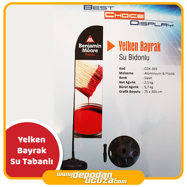 Yelken Bayrak (Su Tabanlı)