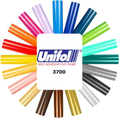 Unifol 3700 Seri Plotter Kesim Folyosu 1.22x50 m - 3714 - Gri - Mat
