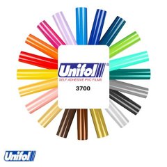 Unifol 3700 Seri Plotter Kesim Folyosu 1.22x50 m - 3714 - Gri - Mat