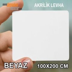 BEYAZ - 100x200 cm - Pleksi 2.8 mm
