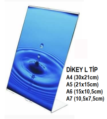 L Tipi PVC Etiketlik