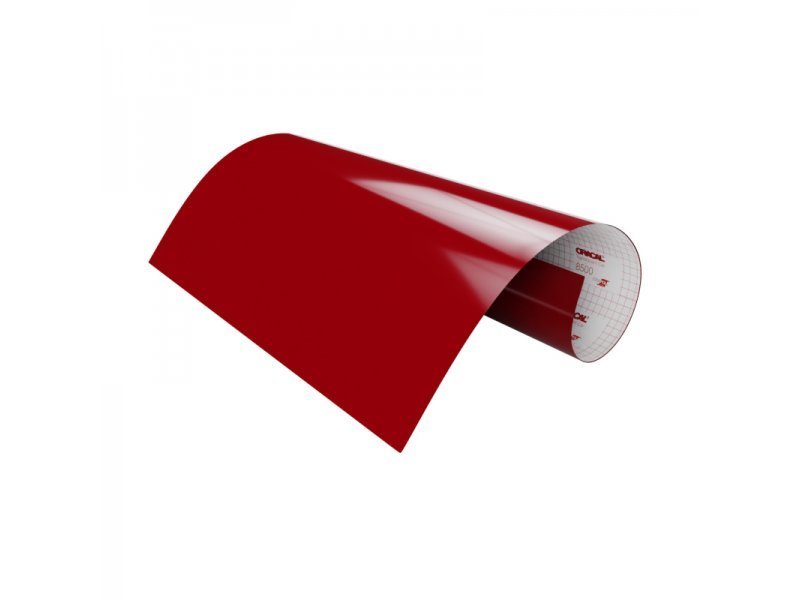 Oracal 8500 Seri Translucent Folyo 1.26x50 m - 030 - Koyu Kırmızı