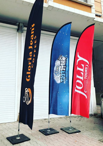 Plaj Bayrağı 100X400