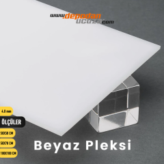 Parça Pleksi Levha (Beyaz)
