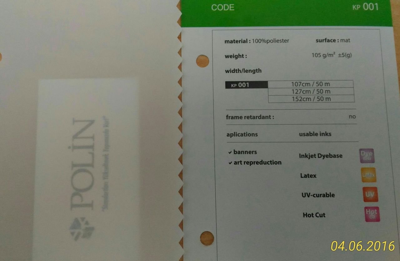 KP 001 - DİJİTAL SATEN 105 gr.