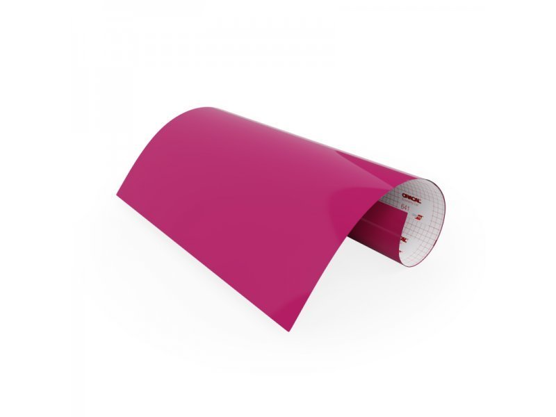 Oracal 641 Seri Plotter Kesim Folyosu 1.26x50 m - #041 - Pembe - Mat