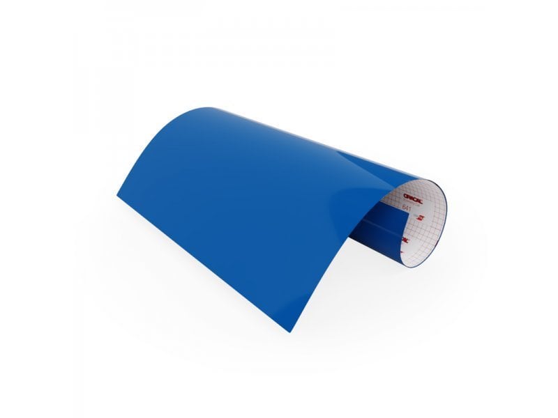 Oracal 641 Seri Plotter Kesim Folyosu 1.26x50 m - #052 - Azur Mavi - Parlak