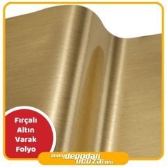 Sign-ex Fırçalı Altın Varak Folyo