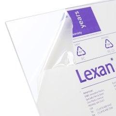 Lexan UV'li Solid Polikarbon (205x305 cm) Şeffaf - 5 mm