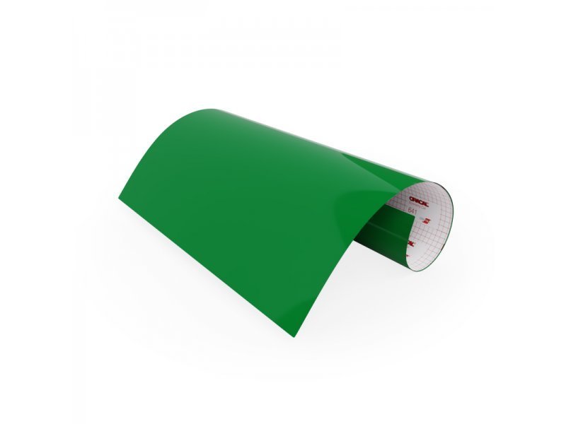 Oracal 641 Seri Plotter Kesim Folyosu 1.26x50 m - #062 - Açık Yeşil - Parlak