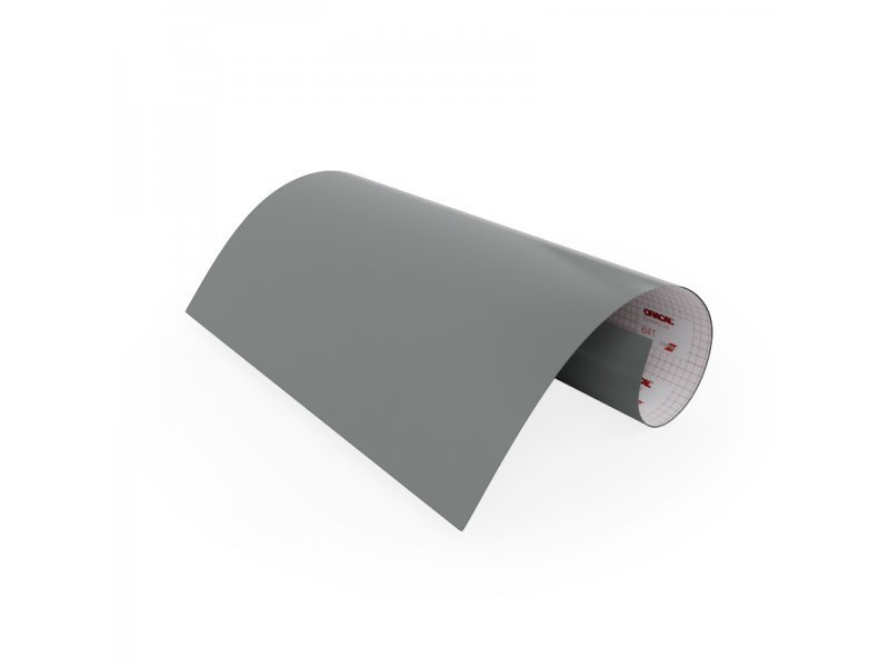 Oracal 641 Seri Plotter Kesim Folyosu 1.26x50 m - #074 - Orta Gri - Parlak