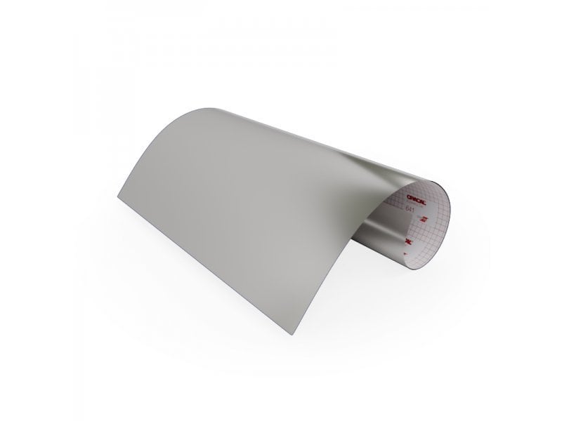 Oracal 641 Seri Plotter Kesim Folyosu 1.26x50 m - #090 - Gümüş Gri - Parlak