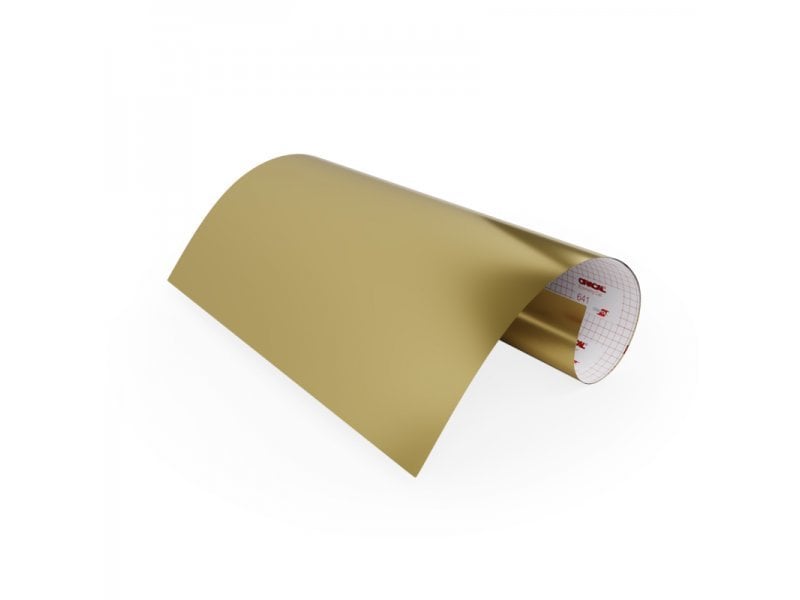 Oracal 641 Seri Plotter Kesim Folyosu 1.26x50 m - #091 - Altın - Parlak