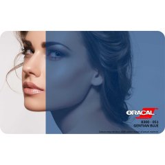 Oracal 8300 Seri Transparan Folyo (1.26x25 m) 051 - Mavi