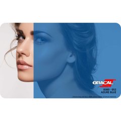 Oracal 8300 Seri Transparan Folyo (1.26x25 m) 052 - Azur Mavi