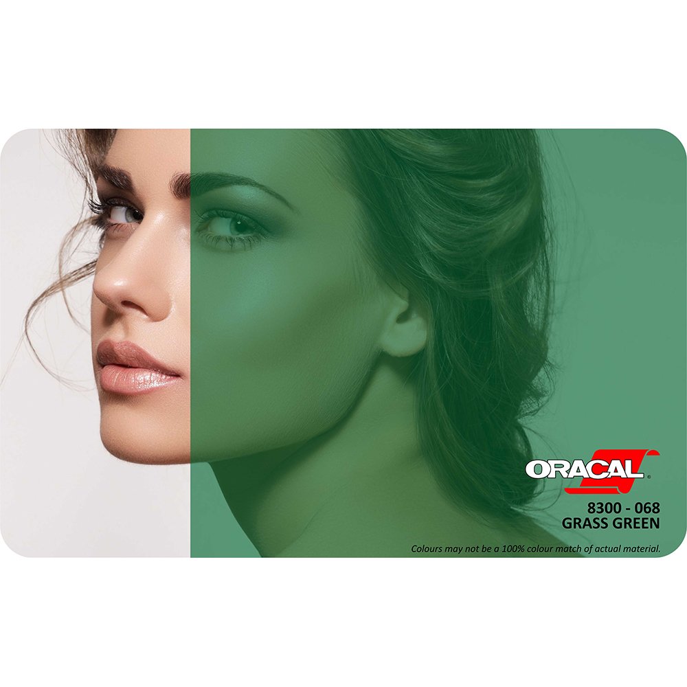 Oracal 8300 Seri Transparan Folyo (1.26x25 m) 068 - Çimen Yeşili