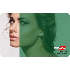 Oracal 8300 Seri Transparan Folyo (1.26x25 m) 068 - Çimen Yeşili