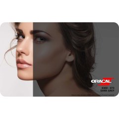 Oracal 8300 Seri Transparan Folyo (1.26x25 m) 073 - Koyu Gri