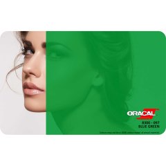 Oracal 8300 Seri Transparan Folyo (1.26x25 m) 097 - Mavi Yeşil